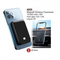 Magnetli Wireless Powerbank - 4009